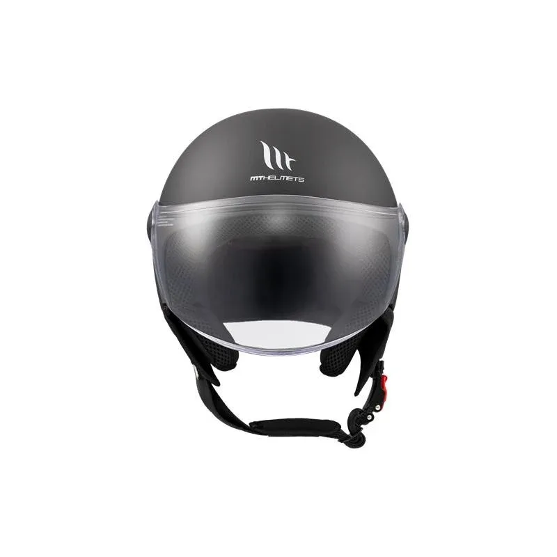 MT HELMET Street S Solid A1 Matt Black