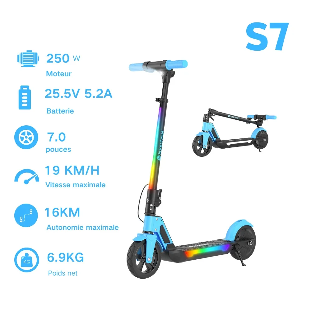 Isinwheel S4 Trottinette électrique pour enfants