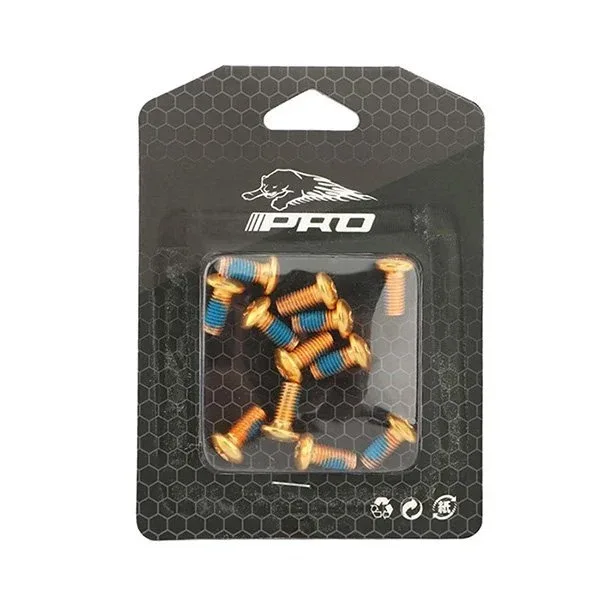 Vis pour disque de frein – Or – Pack de 12 – Torx T25 M5x11,5 mm