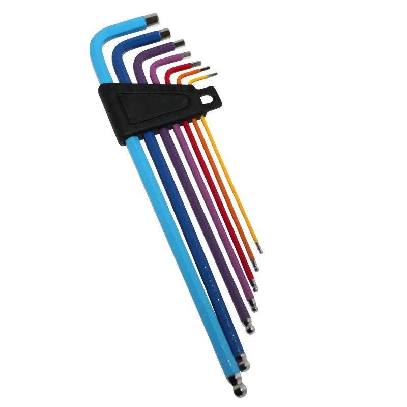 OUTIL CLE ALLEN TETE SPHERIQUE1,5/2/2,5/3/4/5/6 (JEU DE 7 PIECES)