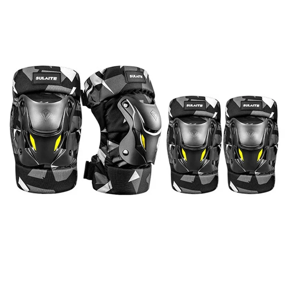 Kit de Protection Trottinette Électrique – Genouillères et Coudières (4 Pièces)