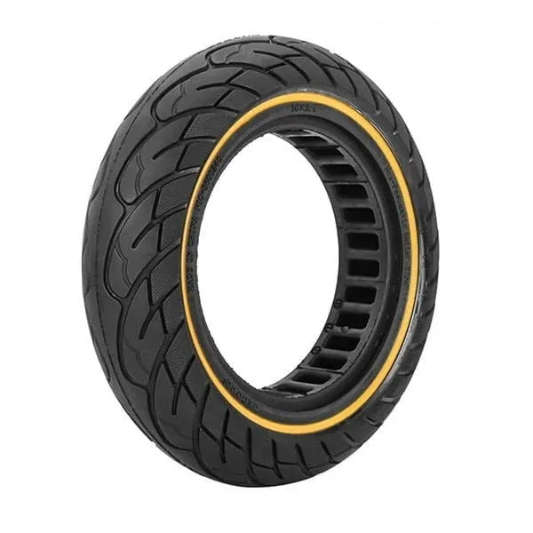 Pneu plein anti-crevaison 10x2.5-6.5 Liseré Jaune – Xiaomi & Ninebot