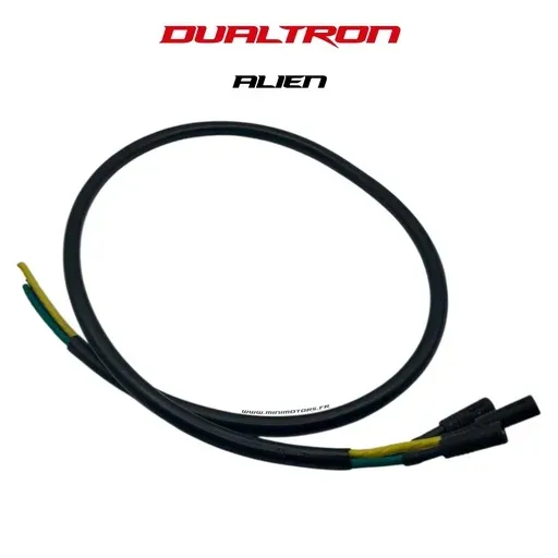 DUALTRON ALIEN · CONNEXION CÂBLE MOTEUR