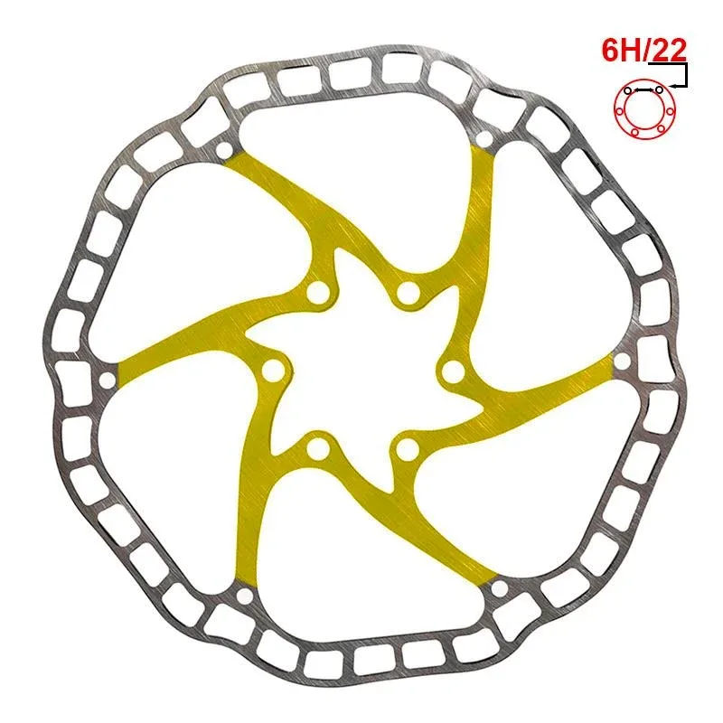 Disque de frein EWD001 6H 140mm · Jaune pour Ninebot P100SE