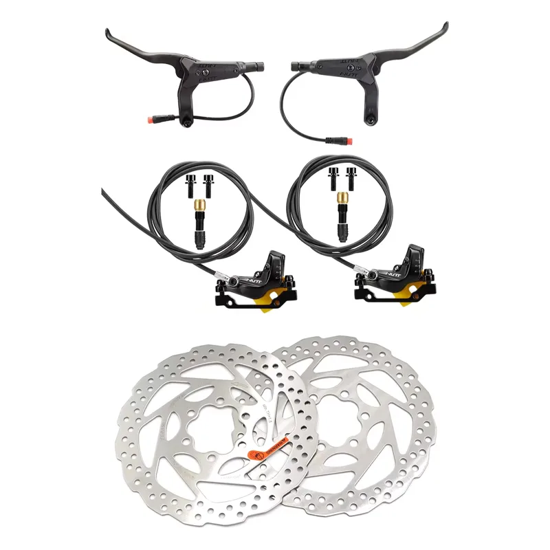 Labashop Pack Freins Nutt KuKirin G2 Master + Disques 140 mm (x2)
