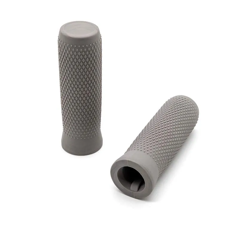 Poignée en silicone gris pour Ninebot es1 es2 es4 – 2 Unités