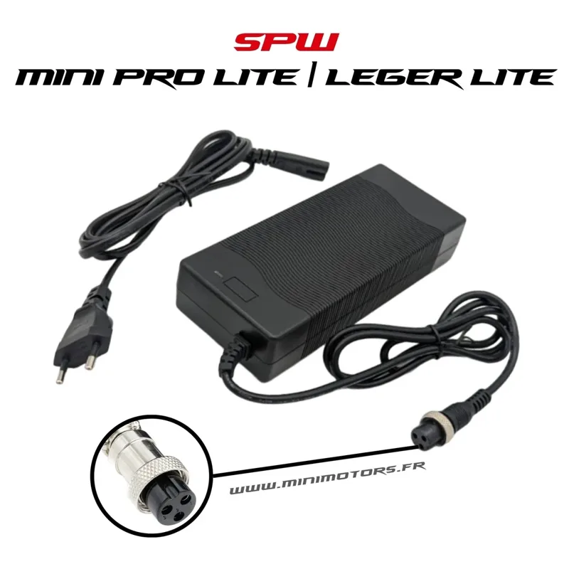 Chargeur 42V 2Ah – Speedway Mini 4 Pro Lite, Leger Lite & compatibles