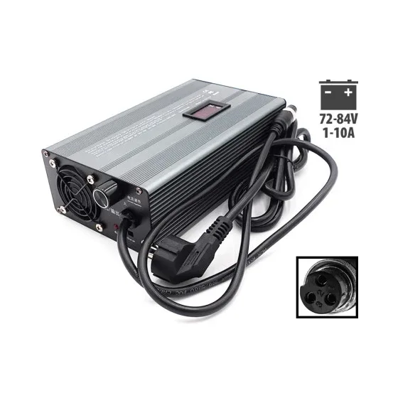 Chargeur rapide 72V ➡️ 84V 1-10A GX16-3P