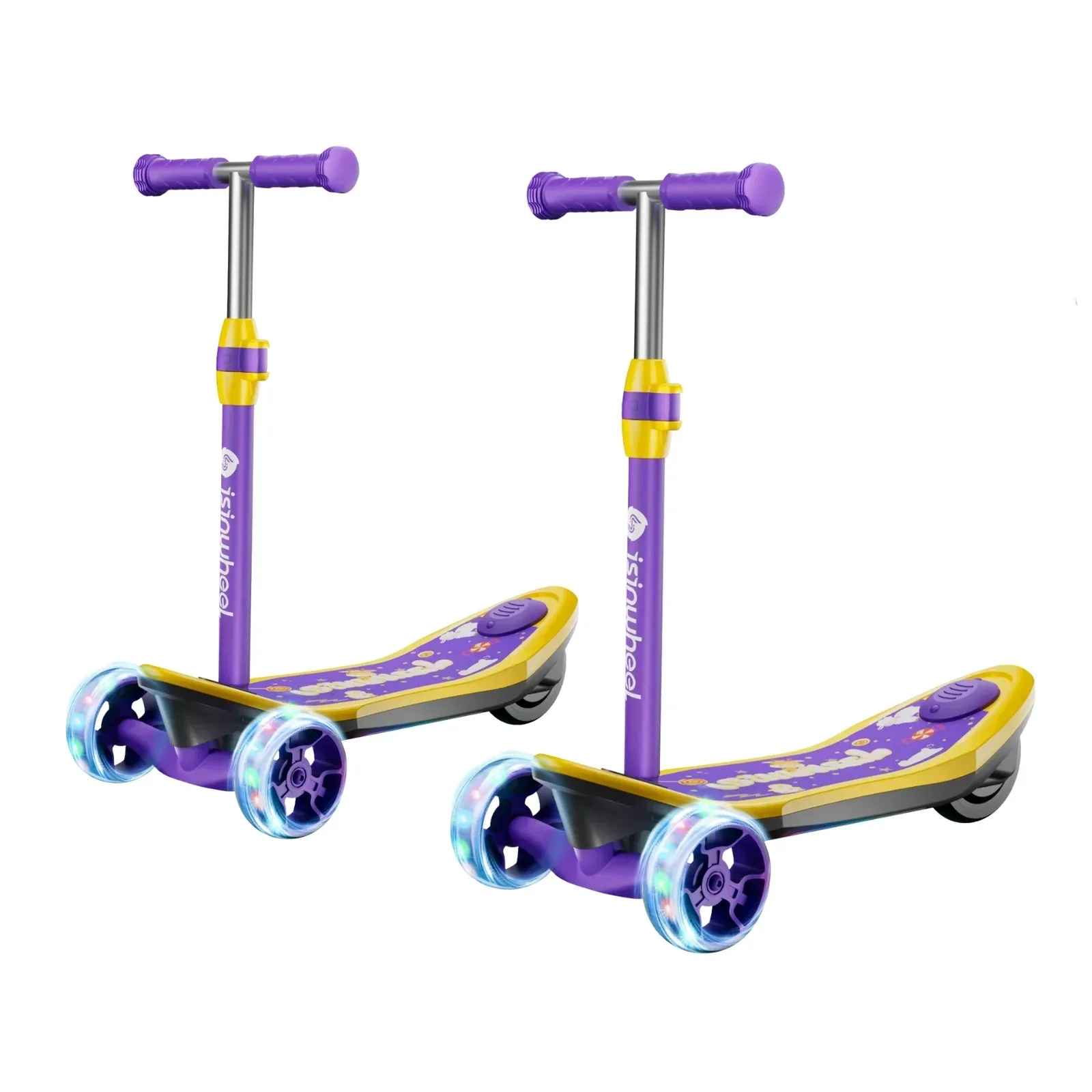 Isinwheel MiniSpider Trottinette Électrique Enfant à 3 Roues (2-en-1)