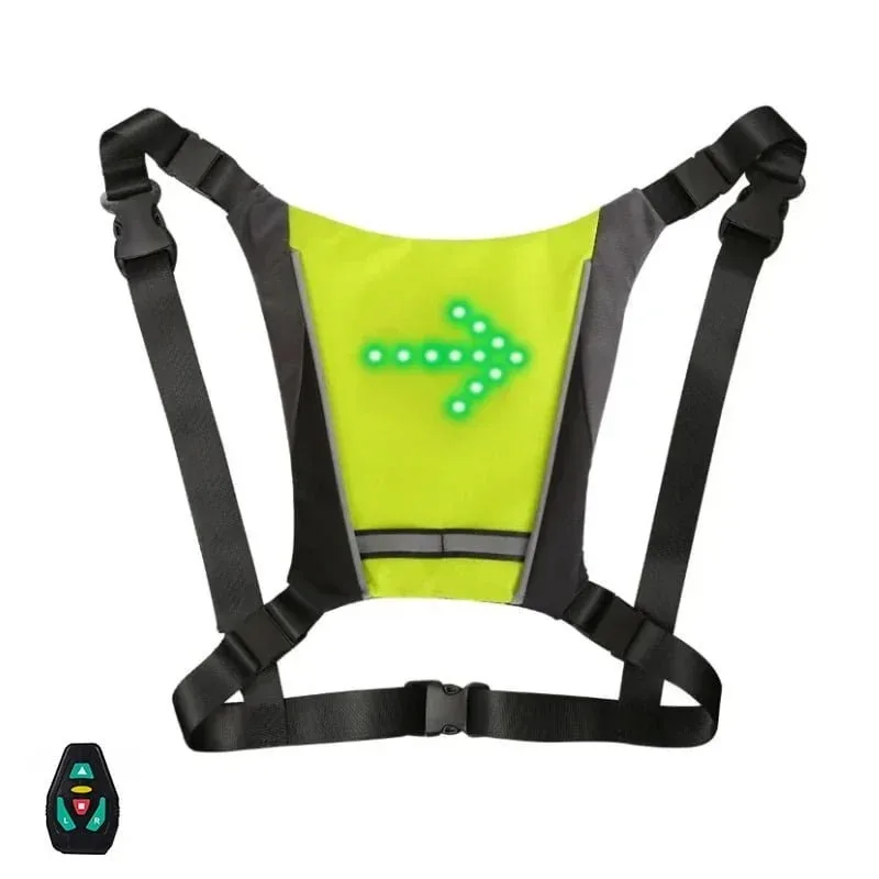 Harnais LED directionnel avec télécommande – Trottinettes électriques & vélos
