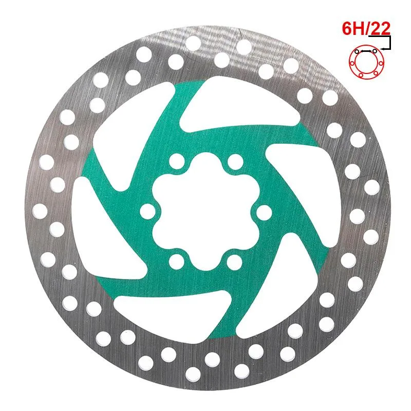 Disque de frein 6H 120mm · Vert pour Ninebot P100SE