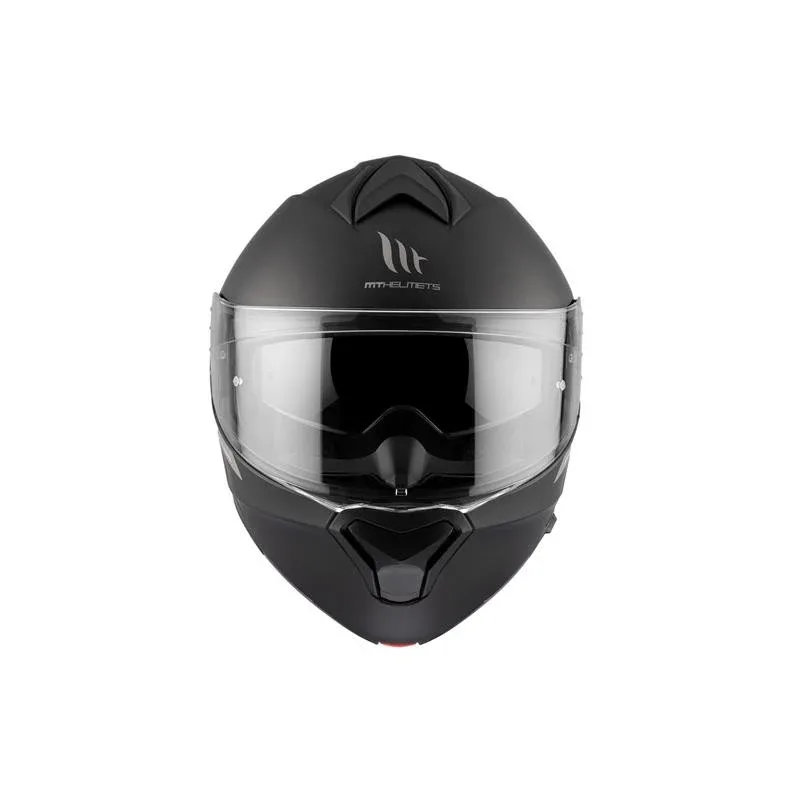 MT HELMET Genesis SV Solide A1 Matt Noir