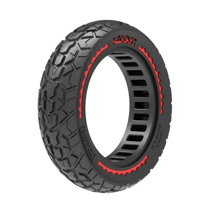 Pneu plein 10x2.5-6.5 Offroad Rouge – Xiaomi & Ninebot