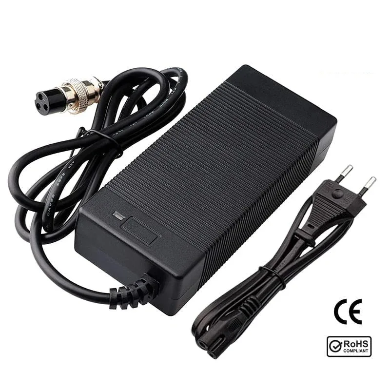 Chargeur 60V (Sortie 67,2V) 2A – Connecteur 3 pin GX16