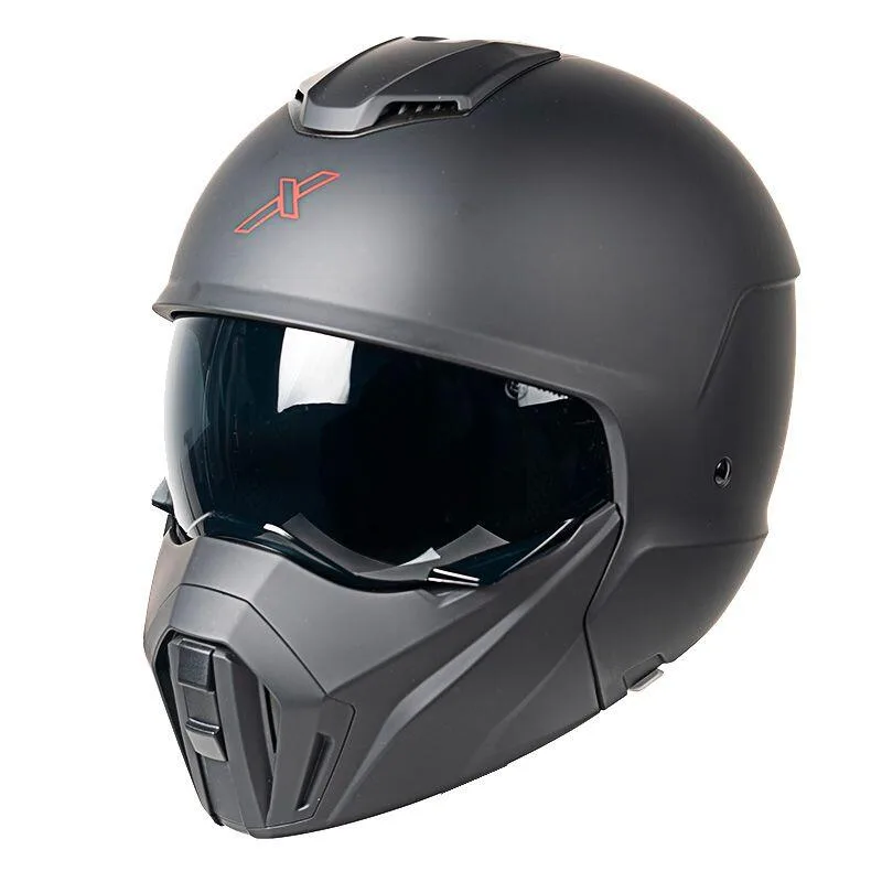 Casque vélo · trottinette · scooter VULCAN protection supérieure Noir mat 22.06