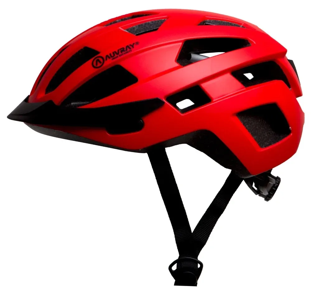 Casque urbain AUVRAY PROTECT - Rouge