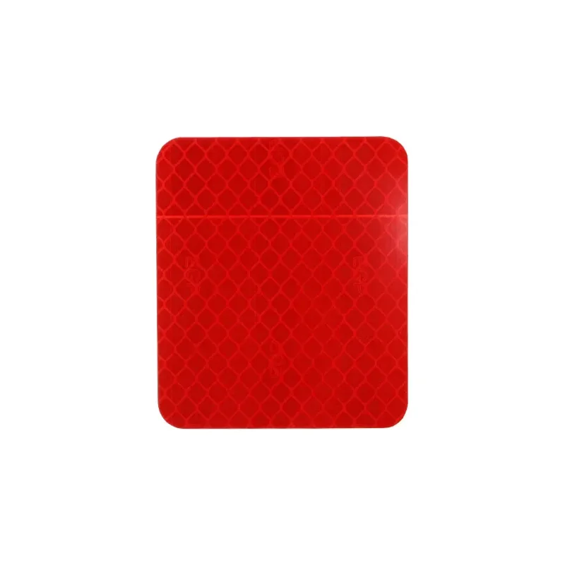 Autocollant réfléchissant rouge pour porte-plaque – Xiaomi & universel