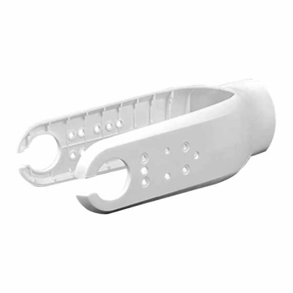 plastique cache fourche xiaomi m365 m365 pro couleur blanc 1